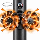 Kachelventilator - voor houtkachel - magnetisch