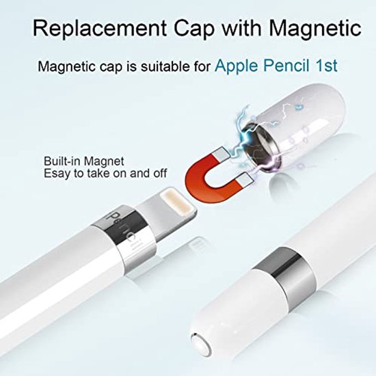 Magnetische Kap voor Apple Pencil (Eerste Generatie) — afbeelding 2