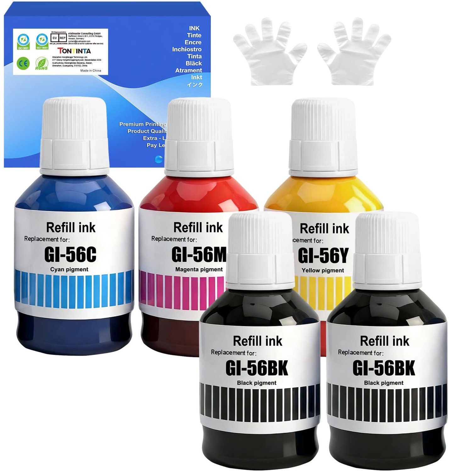 Compatibele Inktflessen voor Canon MAXIFY Printers