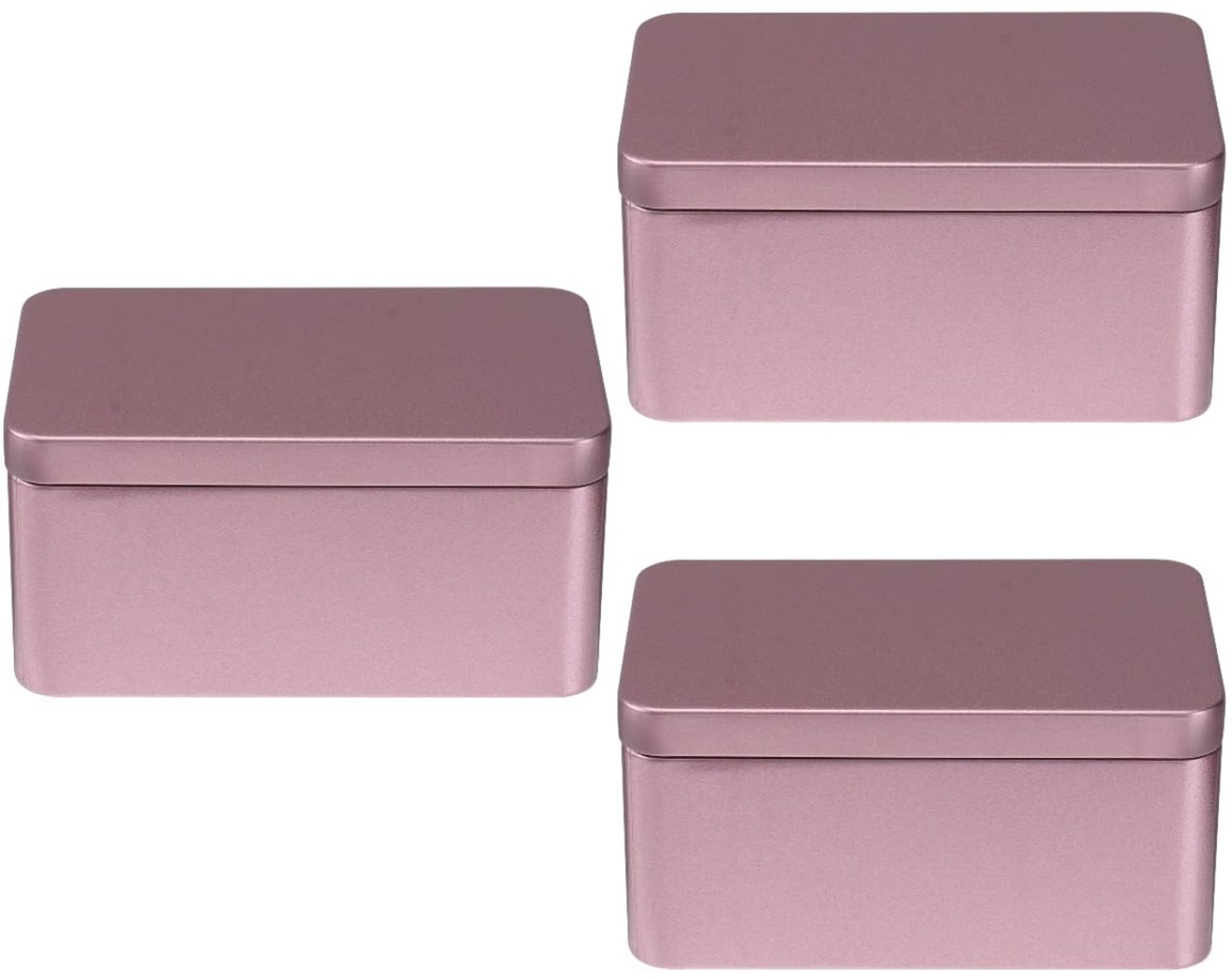 3-delige Thee- en Cosmetica Organiser in Rood