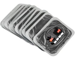 Bandenreparatiepatch 10 Stuks - Bandenreparatieset Auto - Bandenreparatie Set - Bandenreparatie Spray - Reparatiepleister Vrachtwagen/Motorfiets - Hoogwaardig Rubber