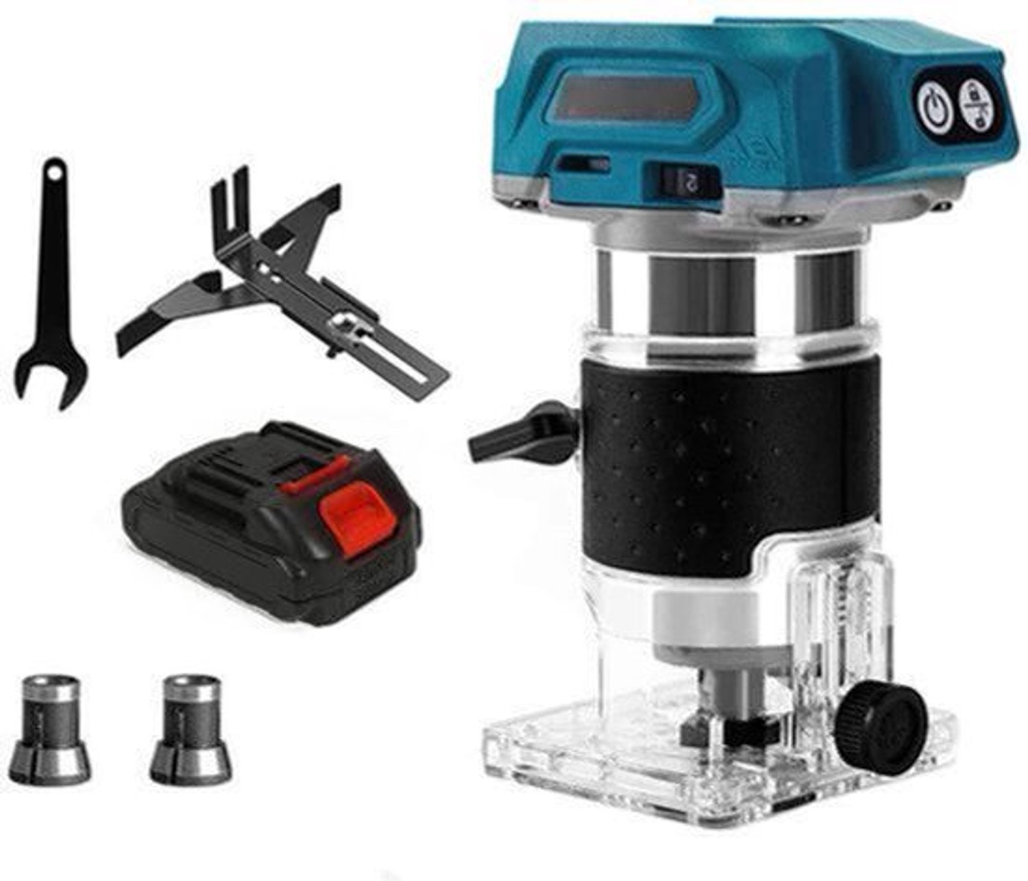 Borstelloze Houten - Router Machine - Houtbewerking Elektrische - Trimmer - Houten Carving Malen Snijdende - Power Tools - 30000RPM