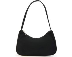Rackbone Ladies Handbags Shoulder Bag, Fashionable Casual Classic All-Match Underarm Bag Solid Color Underarm Bag - ShopVlot