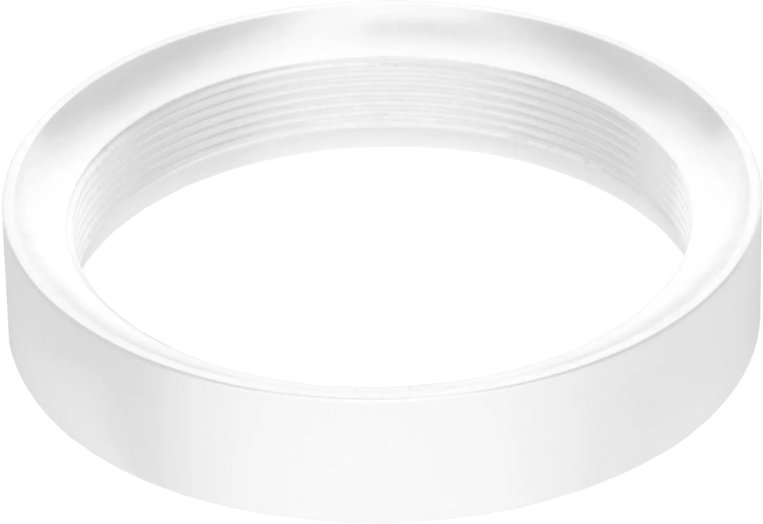 Oonah decoratieve ring, diameter 55mm, kleur wit, uit de Deco-collectie, geen lichtbron inbegrepen.