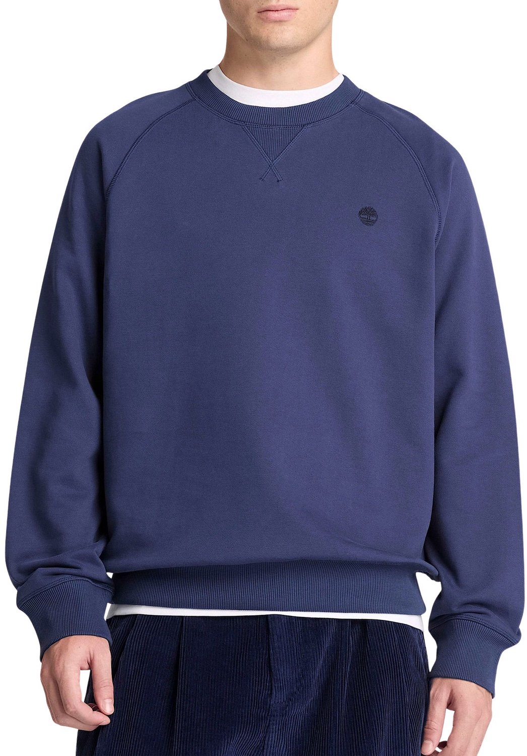 Timberland LB Crew Sweater Heren Blauw