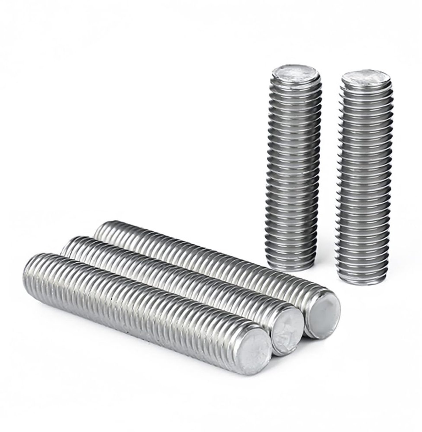 Draadstang A2 V2A Volledige Draad M10 x 50 mm - Set van 5