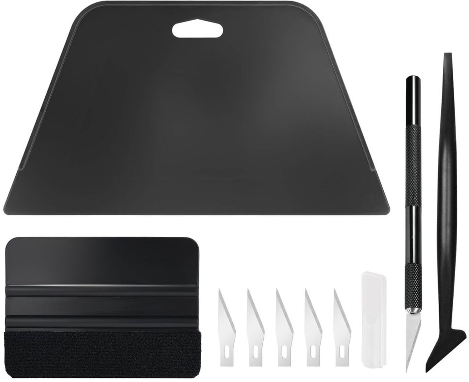 Wallpaper Set met Schrapers en Precisie Cutter, Pack van 5