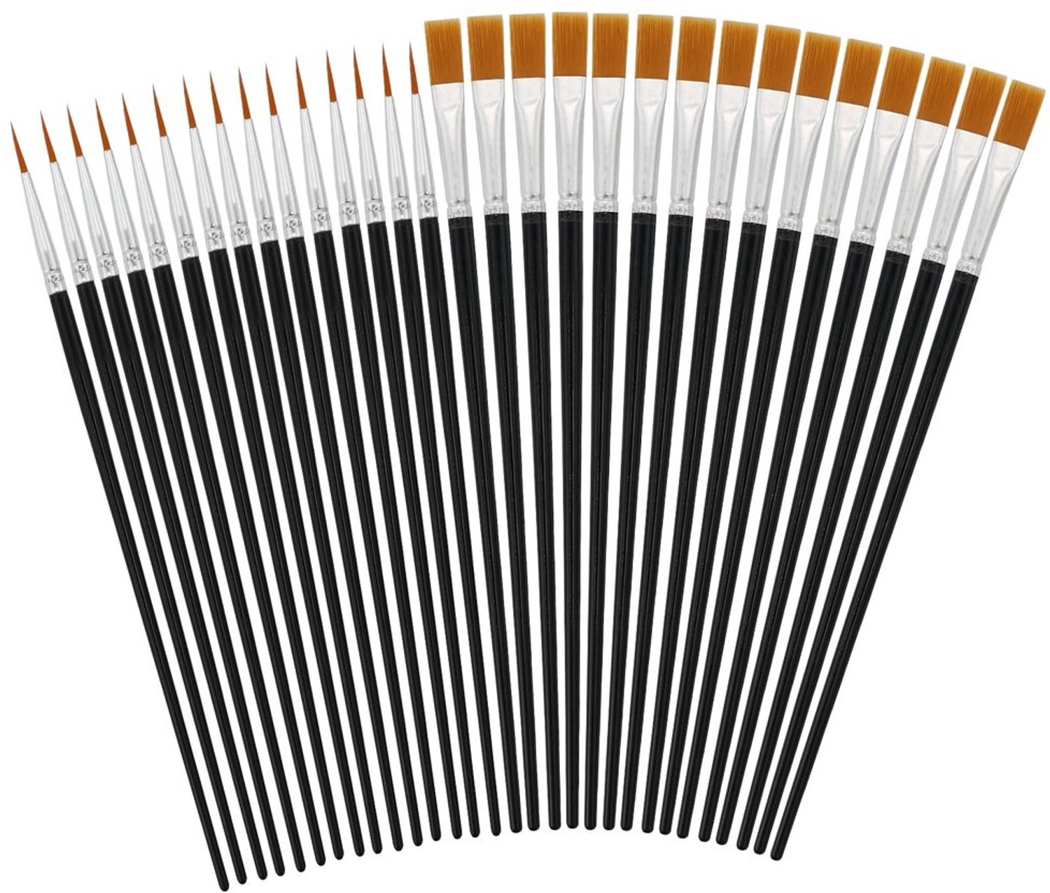 30-delige Borenset voor Kunstenaars - Waterverf en Acryl