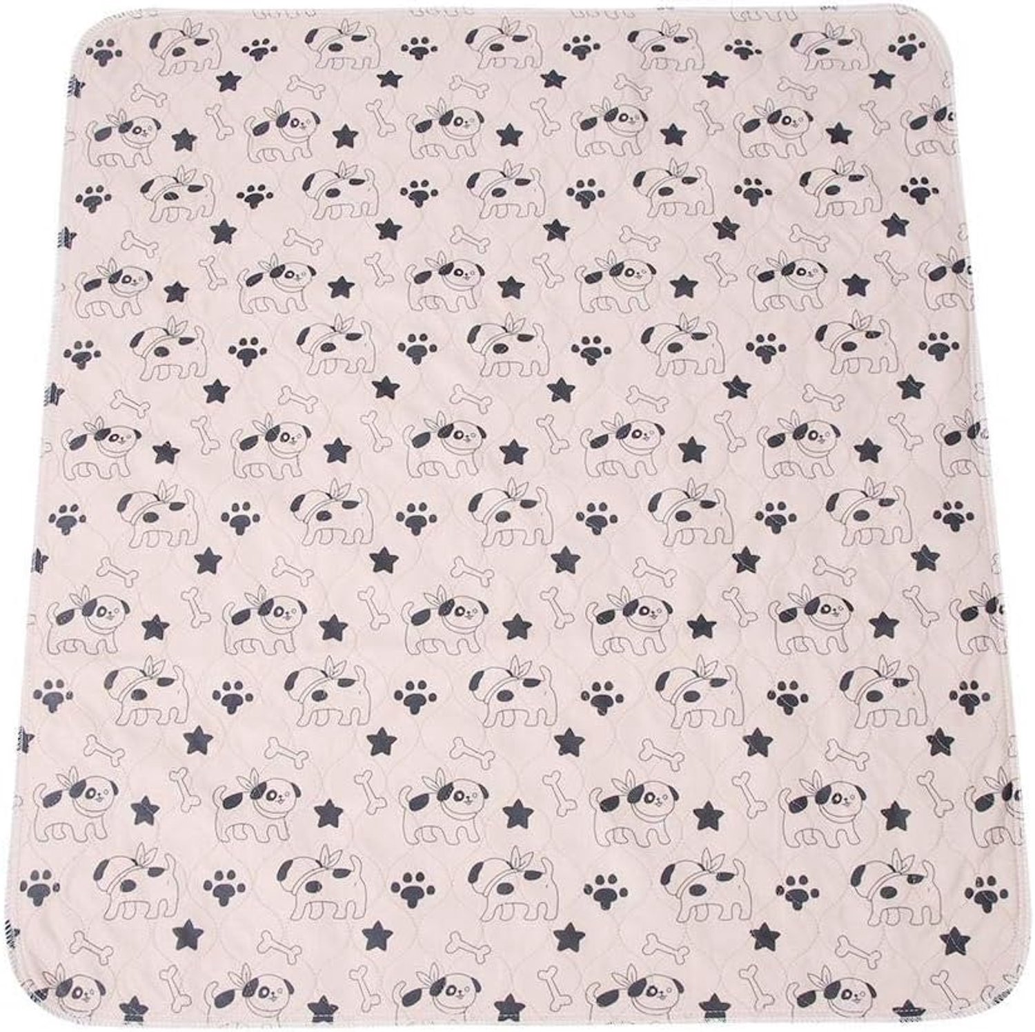 Huisdier plas bed pad 80 x 90 cm - waterdicht - herbruikbaar en wasbaar - bescherming voor vloer - m-winkel