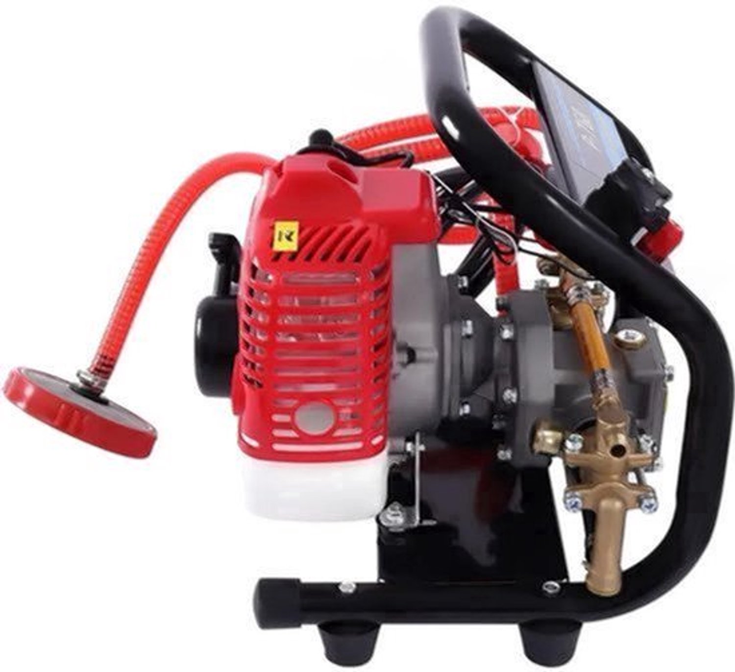 Rugzaksproeier 2-takt 26CC - 0,9 PK Motor - 650 ml Brandstoftank - Aluminium Staal - Tuin Spuitapparaat