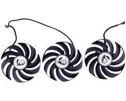 Vervangende Koelventilator voor Grafische Kaarten, Compatibel met RTX 3060 Ti en 3080 Ti