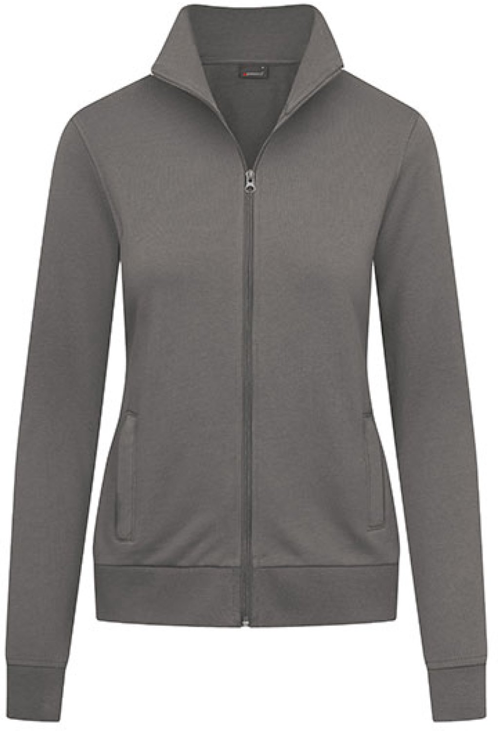 Promodoro Women´s Jacket Stand-Up Collar E5295 Steel Grijs