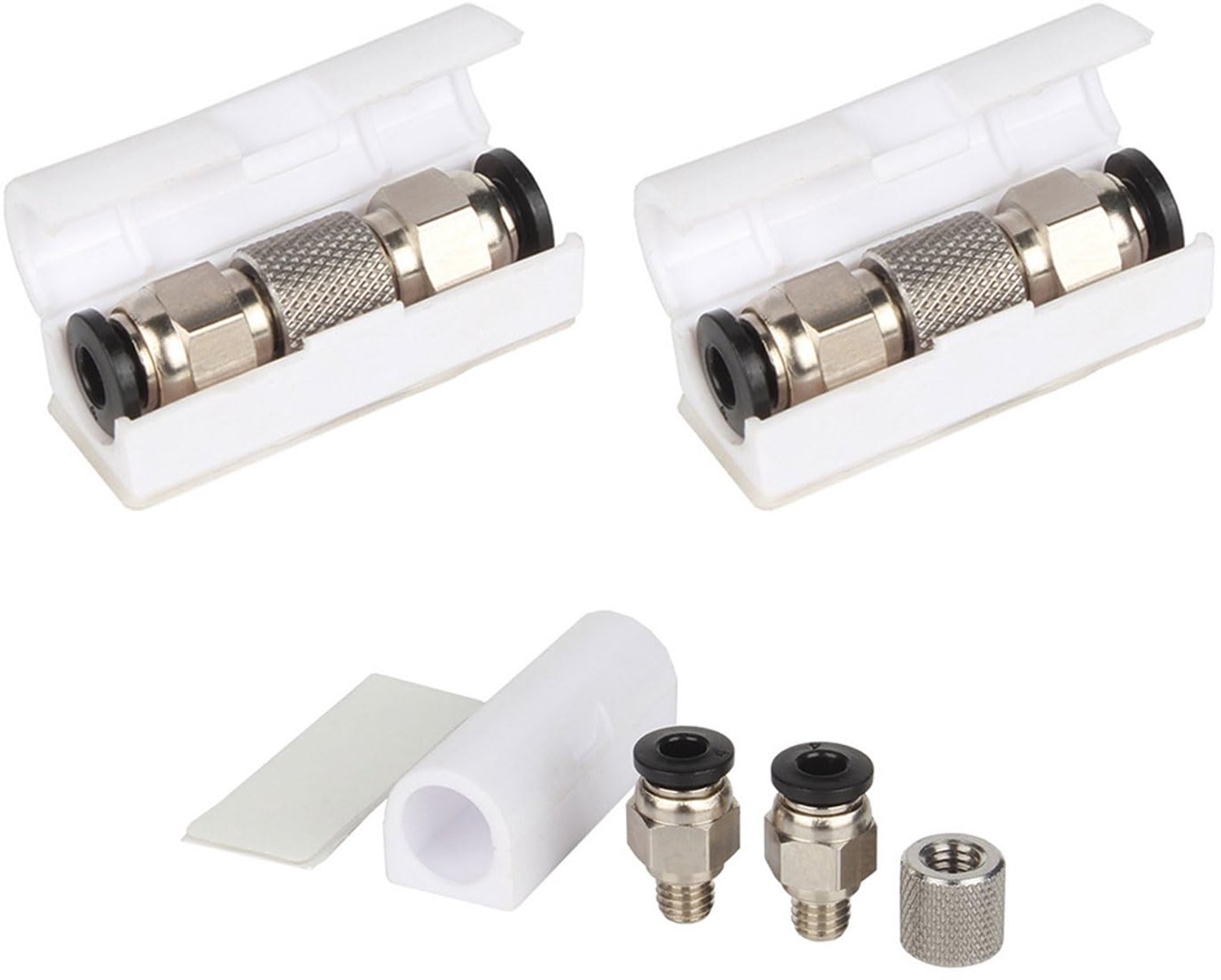 3 Stuks PTFE Pijpverbinder voor 3D Printers