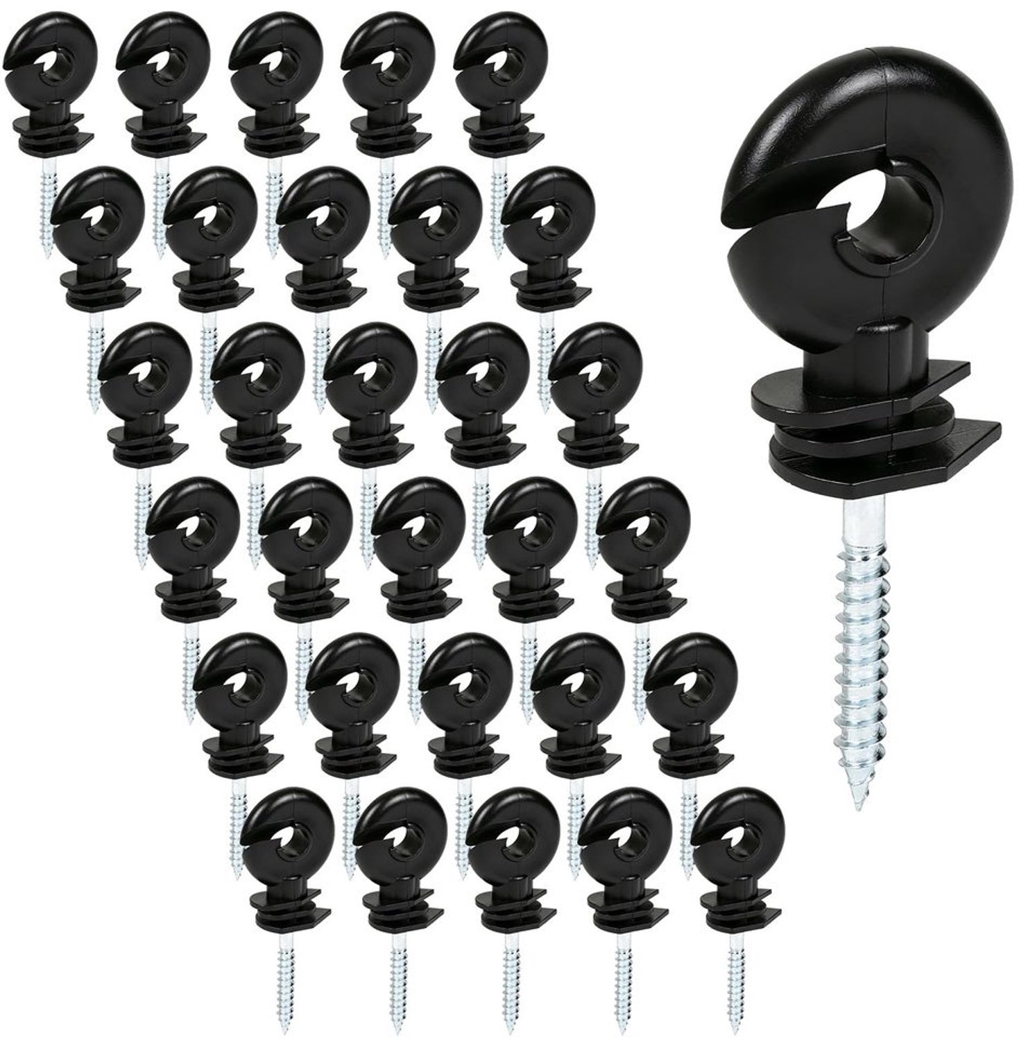 30 Stuks Isolatoren voor Elektrische Hekken, 9 cm