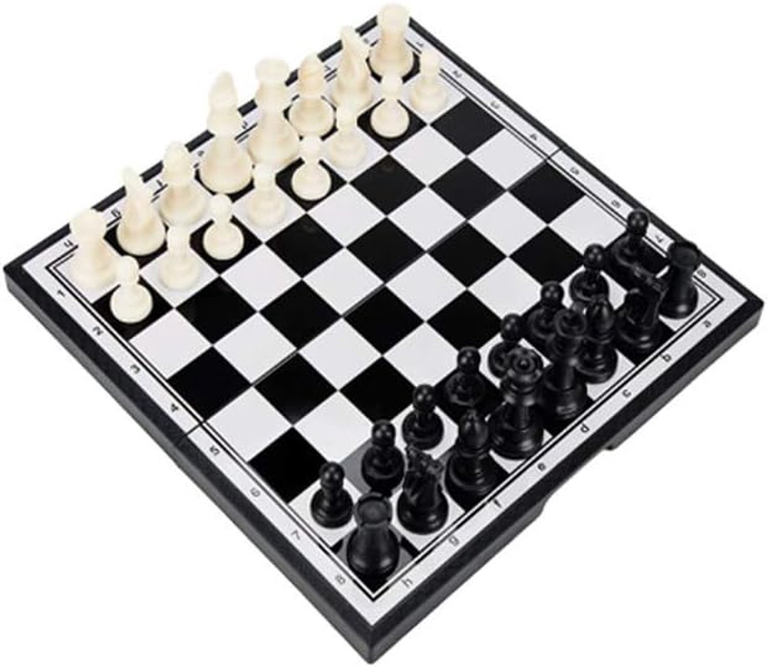 Schaakspel Schaken,opvouwbare schaakset,magnetische draagbare schaakbox,speciaal for kinderen,geschenken en bordspellen for volwassenen en kinderen(S,M,L) Schaaksets voor kinderen en volwassene