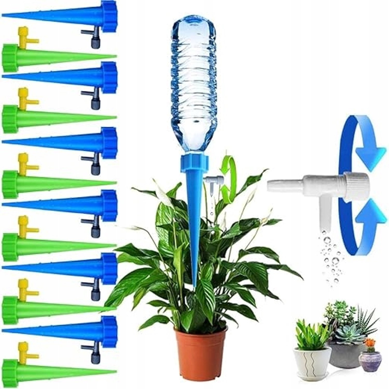 Automatische Planten Druppelaars - Set van 12 Stuks