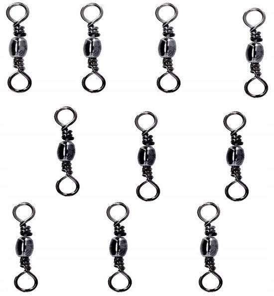 Mikado Barrel Swivel Maat 18 - 10 stuks, 6kg — afbeelding 2