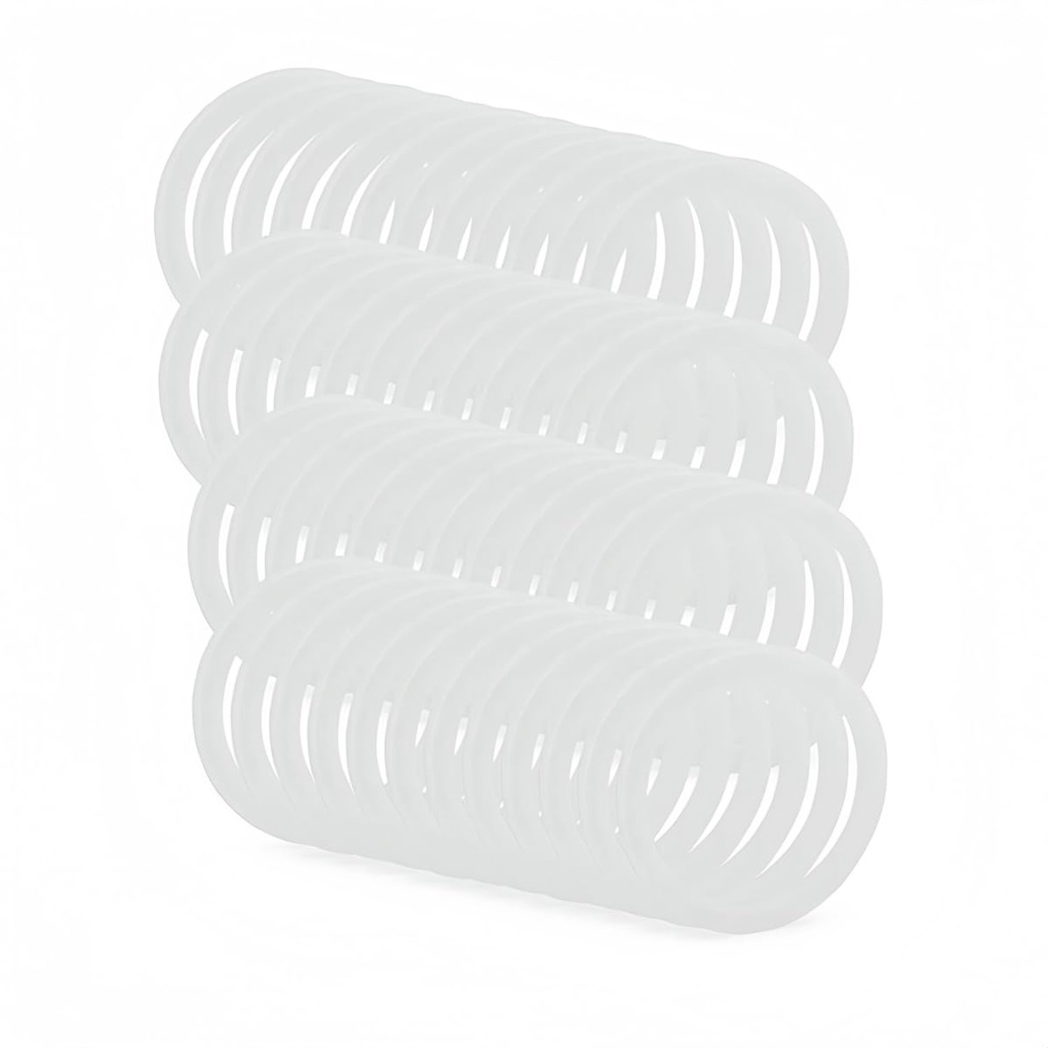 Ringen siliconen O-ring 6 x 1 mm (100 stuks)