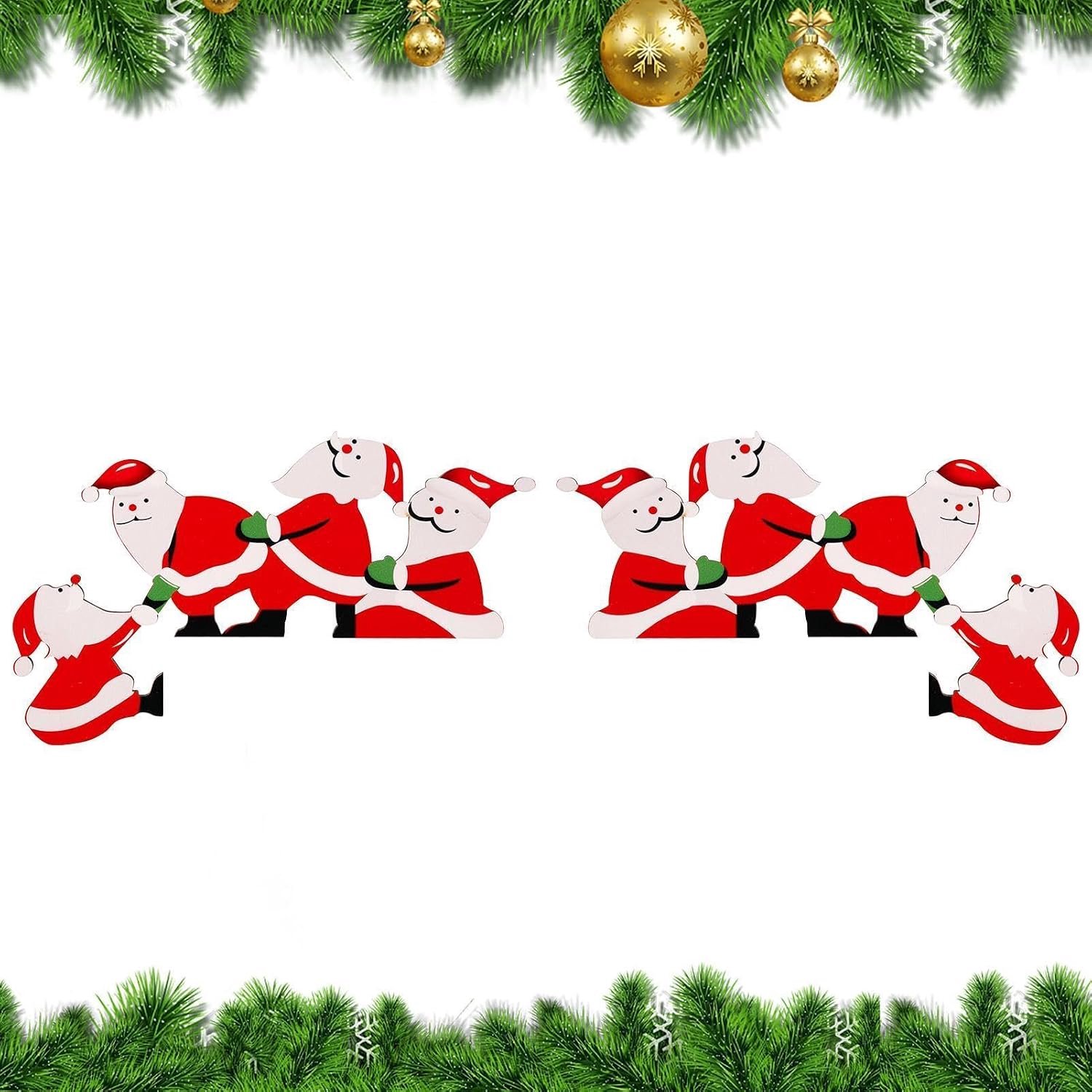 Deur Hout Kerst Raam Teken
