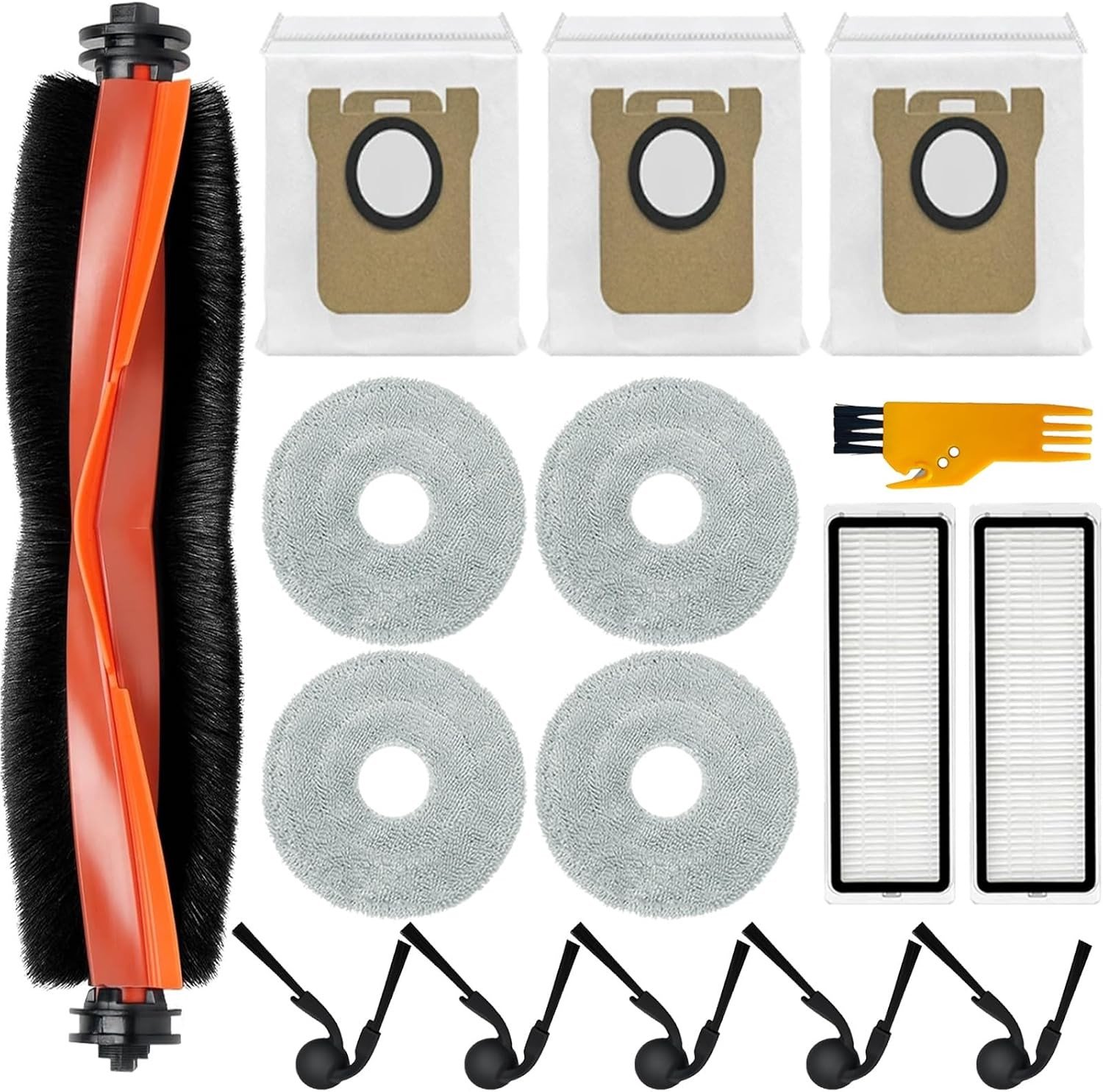 Accessoires voor Robotstofzuigers - Onderdelen voor Xiaomi Robotstofzuiger 5/5 Pro, Vervangingen en Upgrade Kits