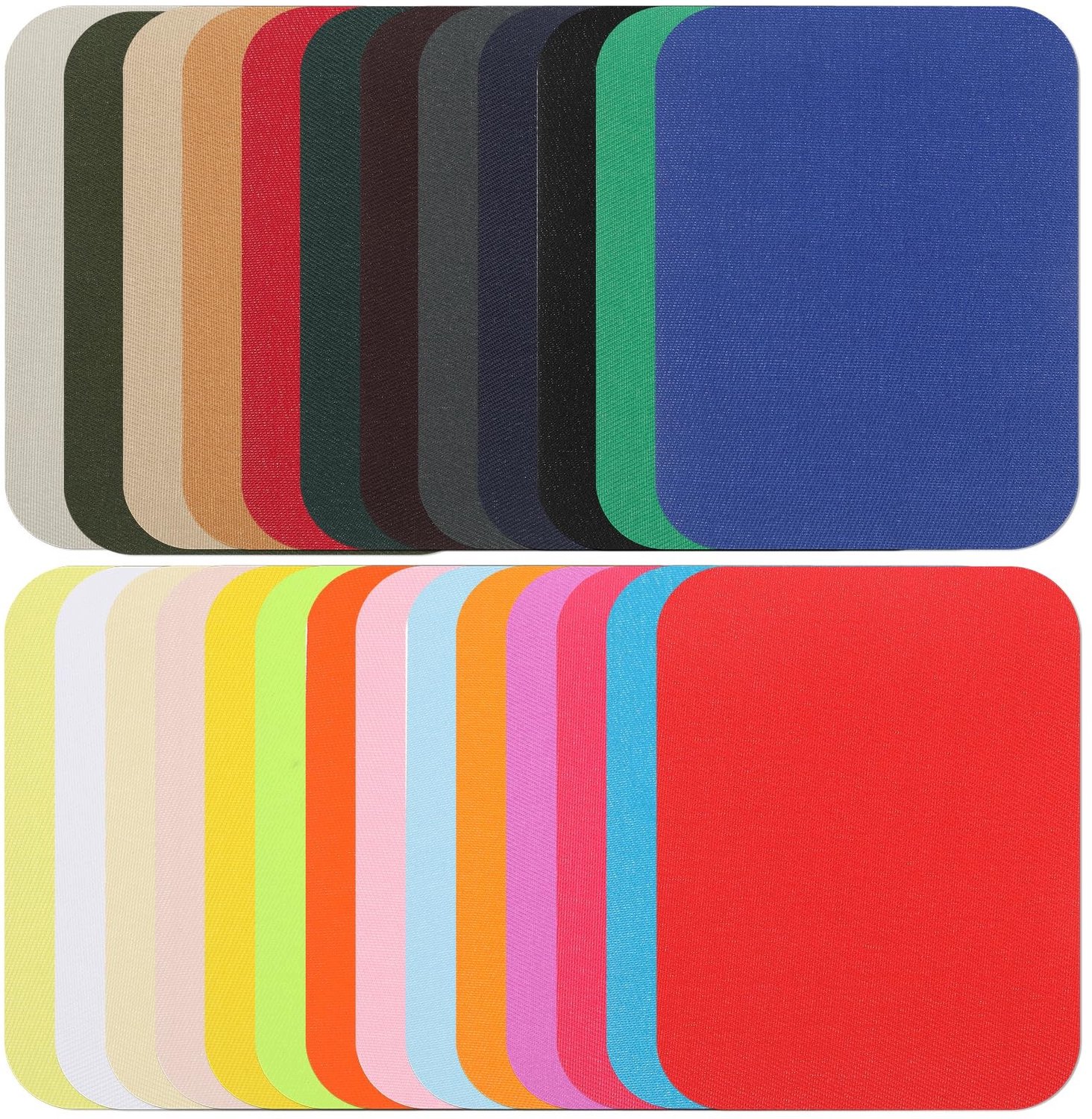 26 Stuks Strijkapplicaties 12,5x9,5cm - Wielkleurig