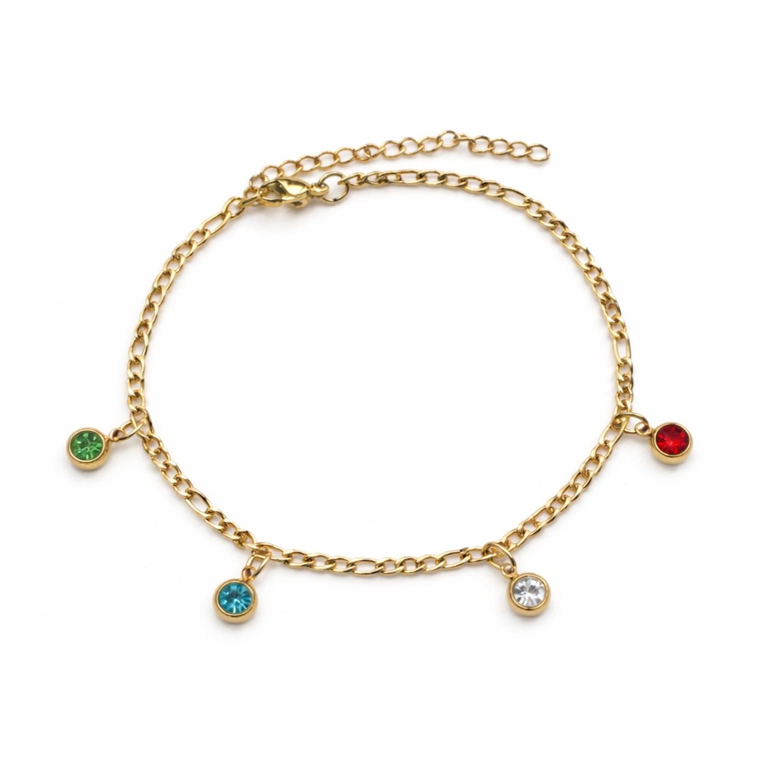 Armband met Geboortestenen Goud