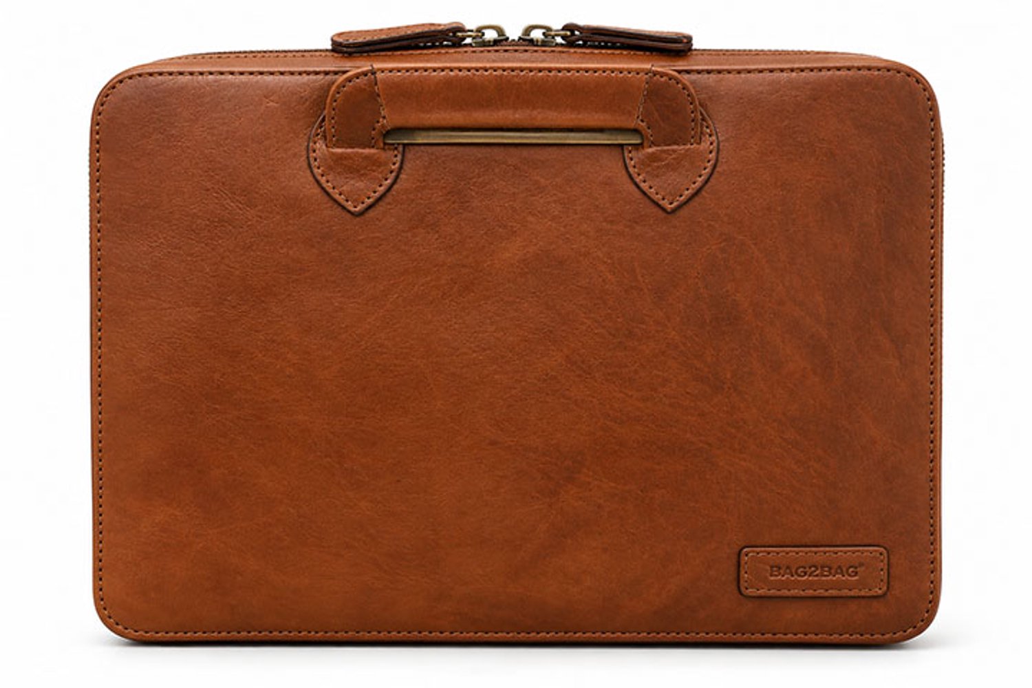 Bag2Bag Laptop Sleeve Tas Homer Tan/Cognac