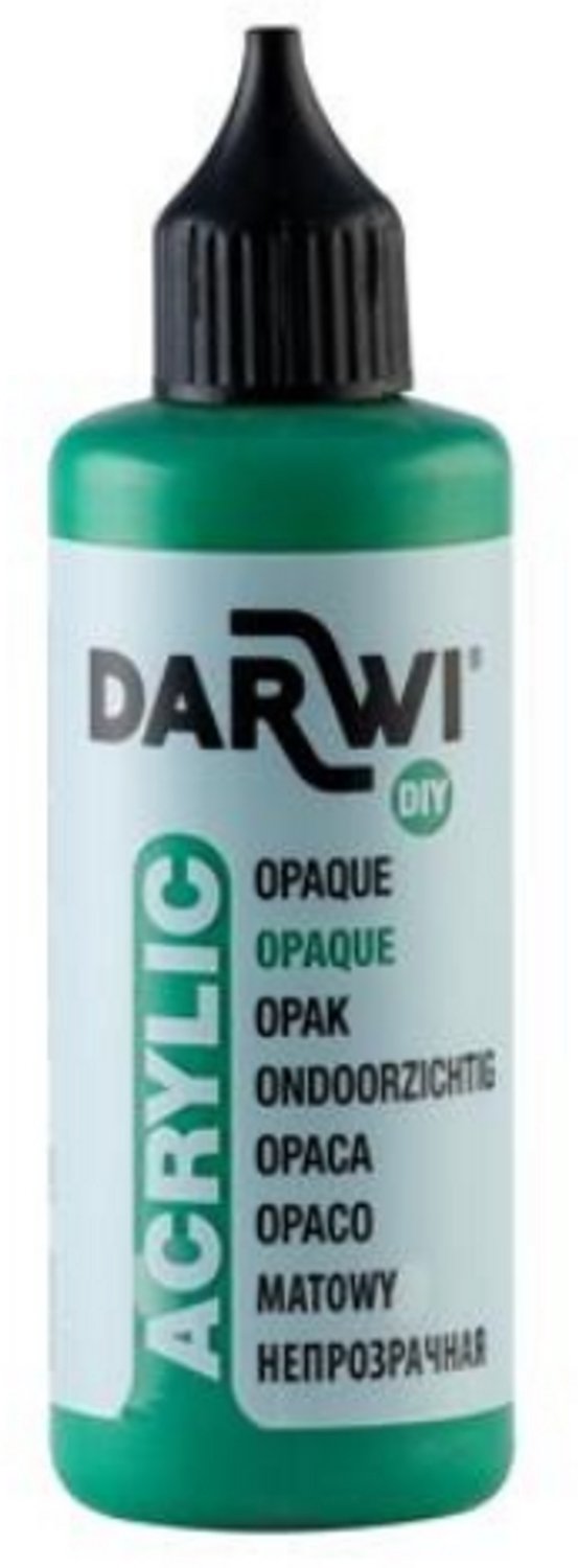 Darwi opaque acrylverf dennengroen 626 - 80 ml
