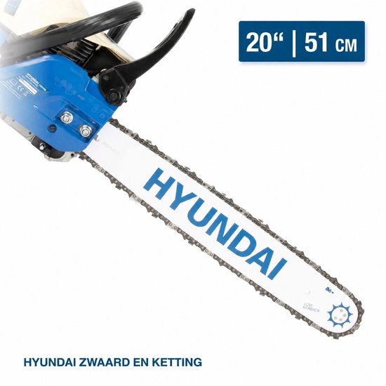 Hyundai CS6220G Benzine Kettingzaag 61,5 cc – 50 cm – 3,9 pk — afbeelding 5
