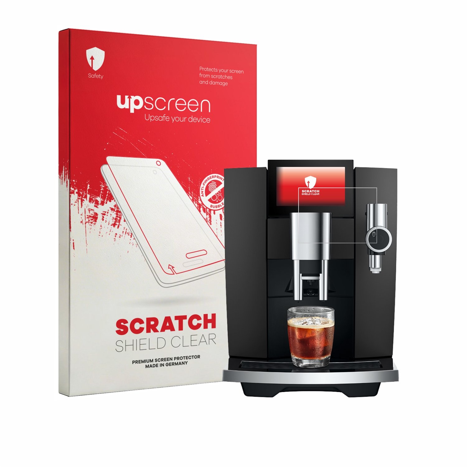 upscreen - Screenprotector voor Jura S10 - Folie Beschermfolie transparant