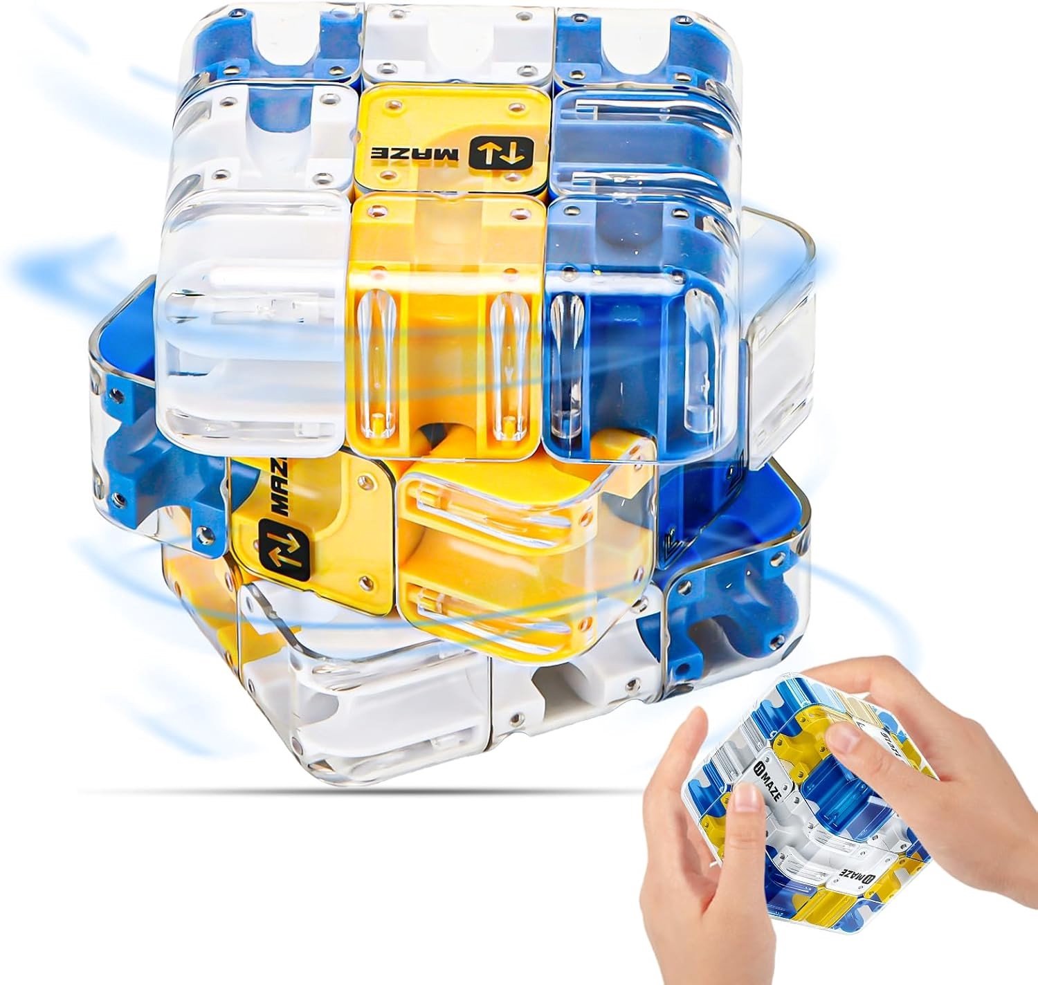 Complex 3D Labyrinth Bal, Uitdagend Puzzelspel met Rolbollen, Interactief Spel voor Tieners en Volwassenen, Perfect voor Breintraining en Vermaak