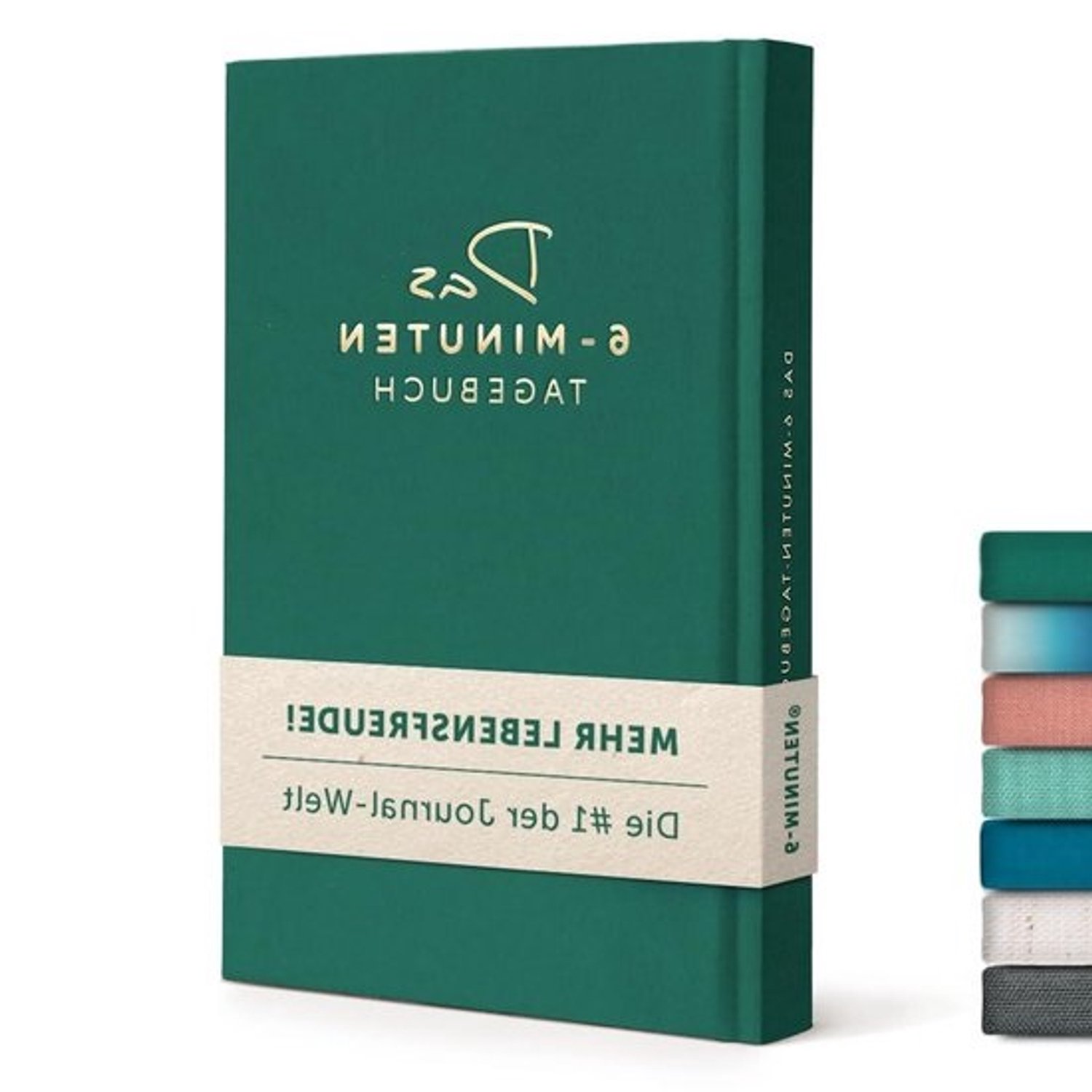6-Minuten Dagboek - Dagboek voor dankbaarheid - Zelfreflectie verbeteren - Originele editie - Dagboekformaat - Niet gespecificeerd