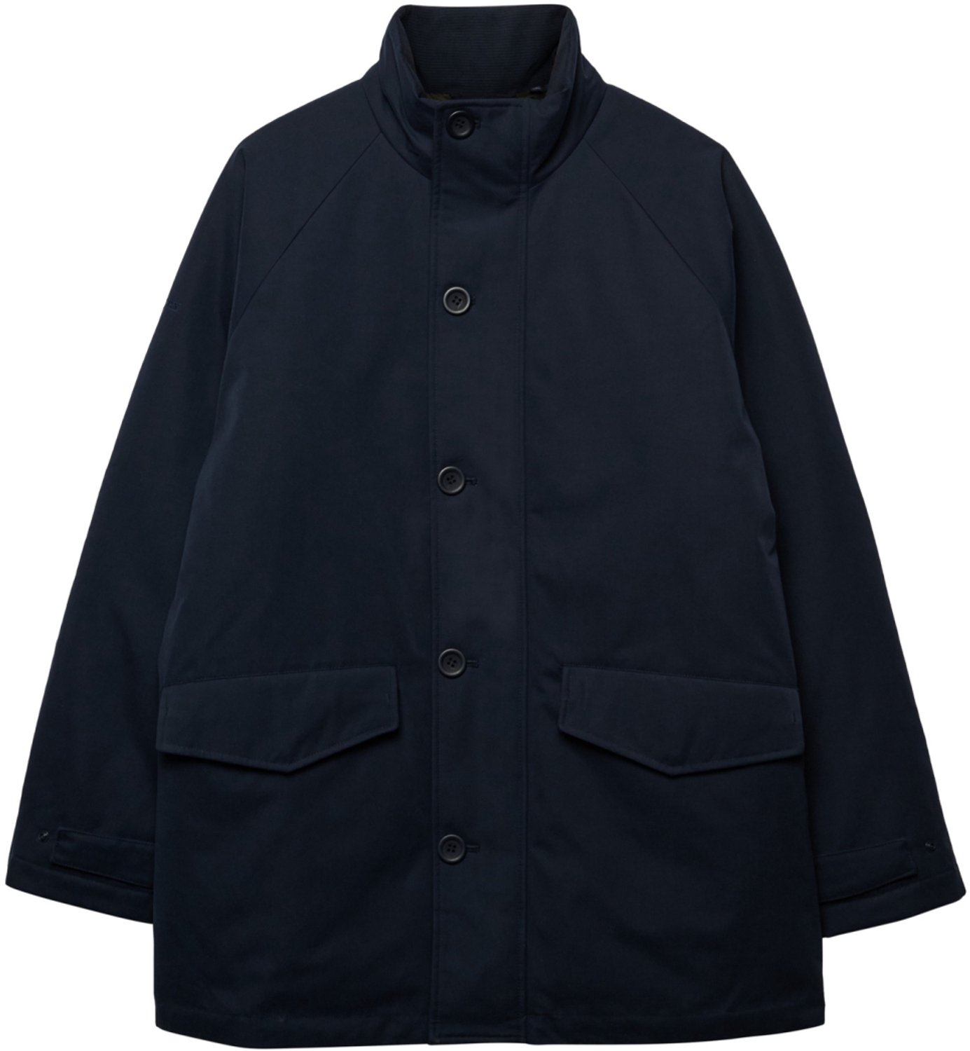 Superdry Jas Premium Padded Car Coat M5012471a Eclipse Mannen Blauw