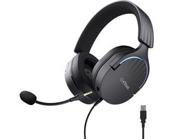 Trust GXT 490 Fayzo - Gaming Headset - USB - 7.1 Surround Sound - Over-ear - Zwart