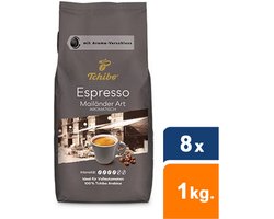 Tchibo - Espresso MailÃ¤nder Art Bonen - 8x 1 kg
