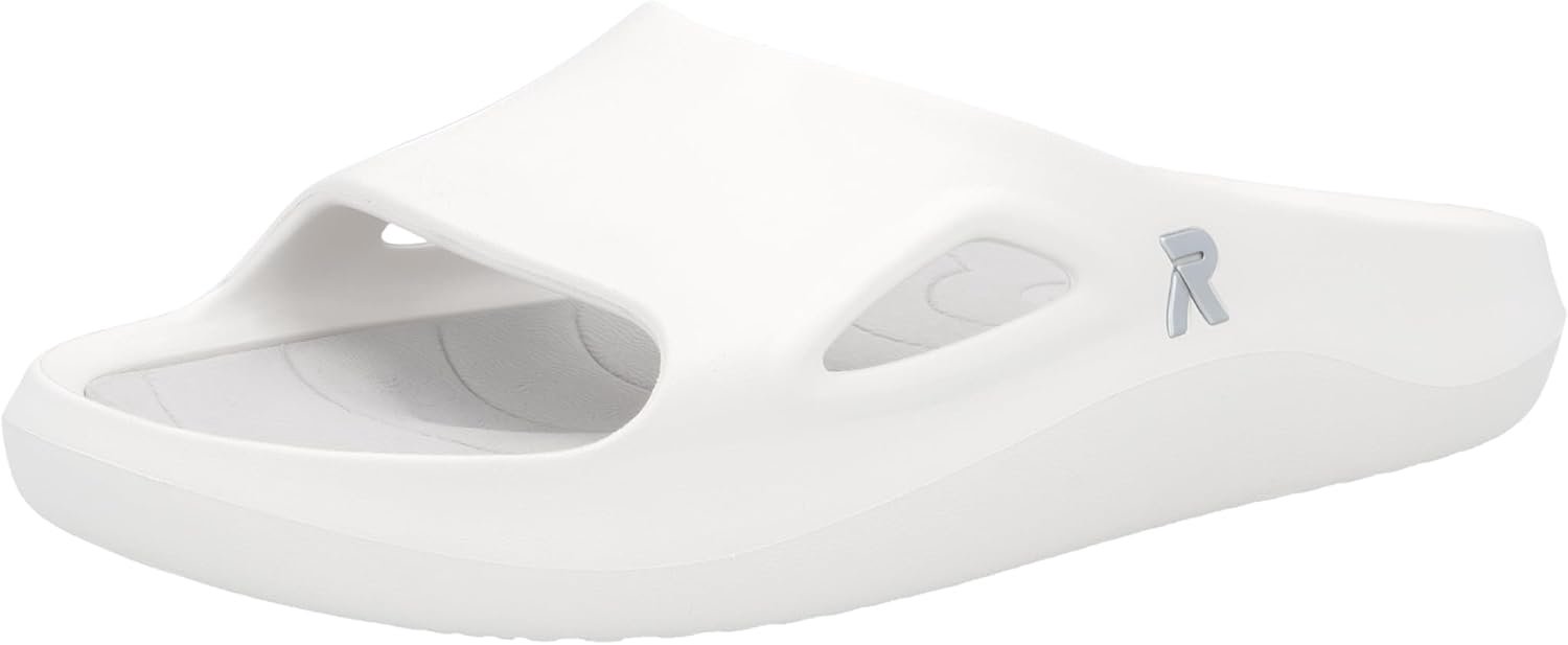 Rieker U3450 Heren Slippers Comfortabel & Lichtgewicht Wit
