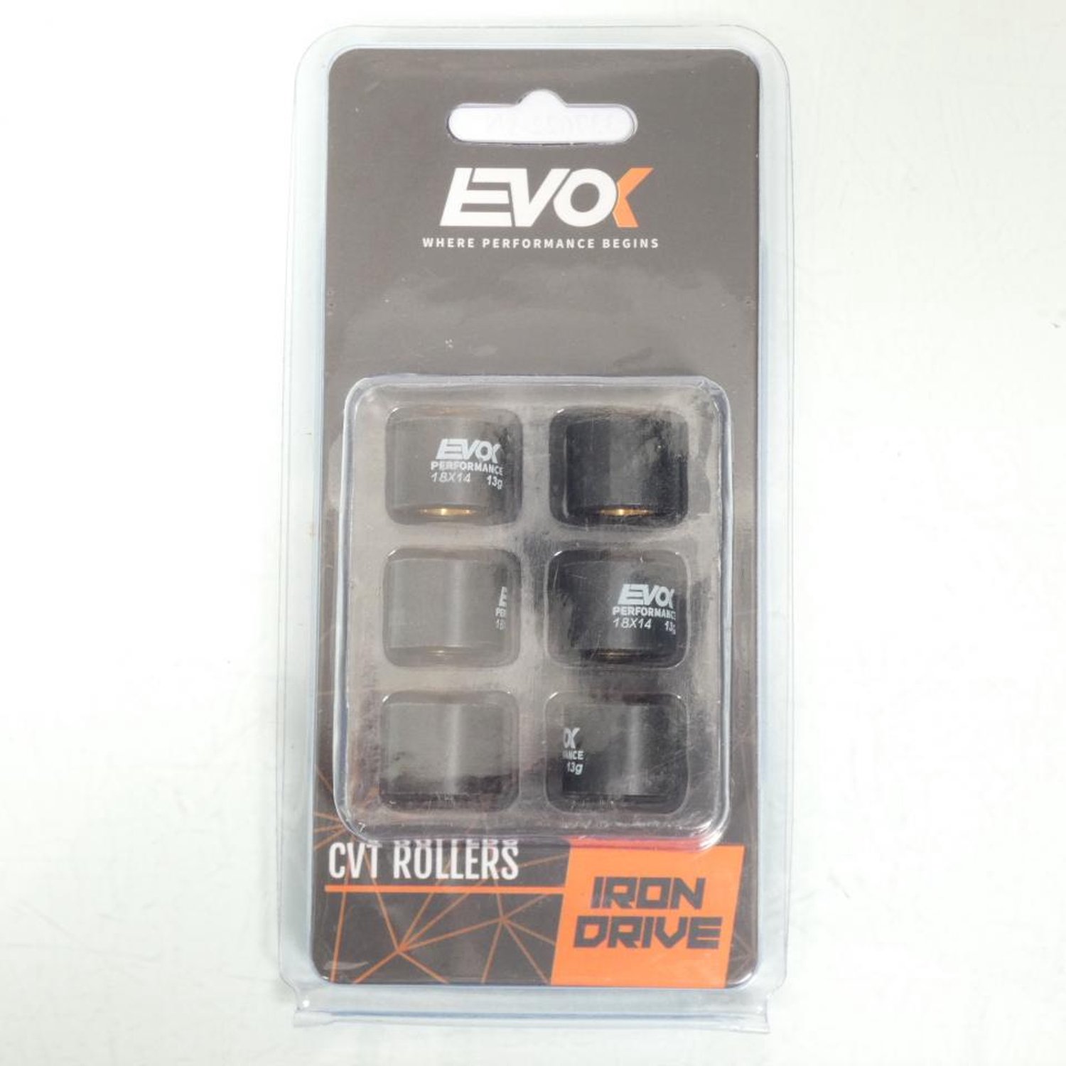 Variateurrol EVOK voor Scooter Kymco 125 Dink Street 2009 tot 2010 18x14 13Grs Nieuw