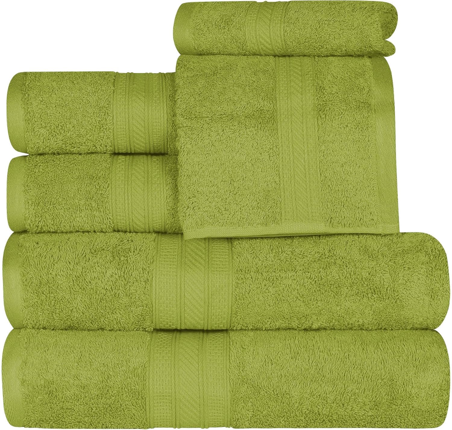 Luxe Katoenen Handdoekenset 6 Delig - Zacht & Absorberend