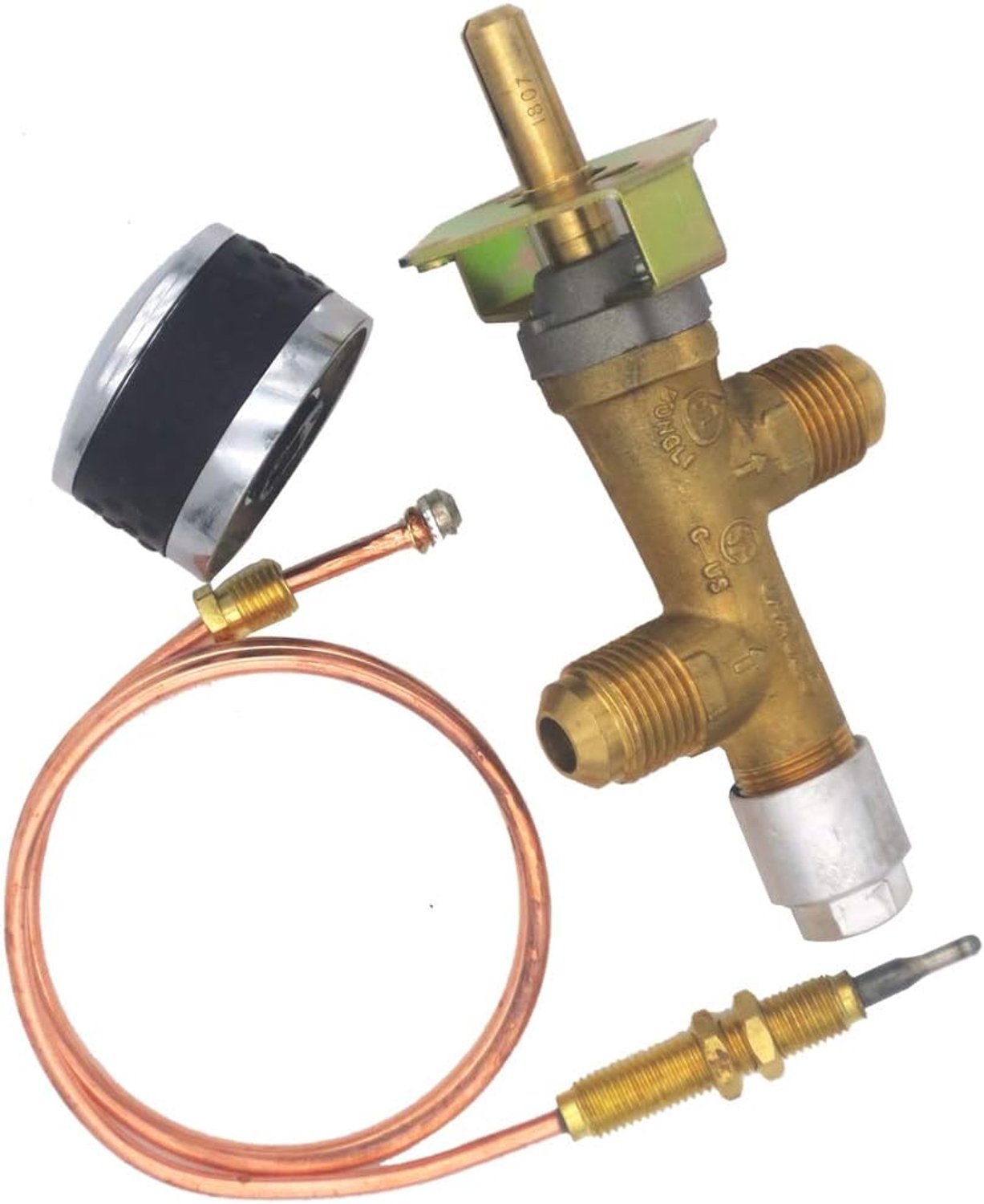 Universele Gasregelklep Kit voor Haard, BBQ & Verwarming (3/8")