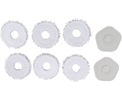 Mop Pads Vervangbaar - Compatibel met Dreame Bot W10 - Eenvoudig te Onderhouden - Sterke Absorptie - Stofreductie - Essentiële Accessoires - Mopdoeken