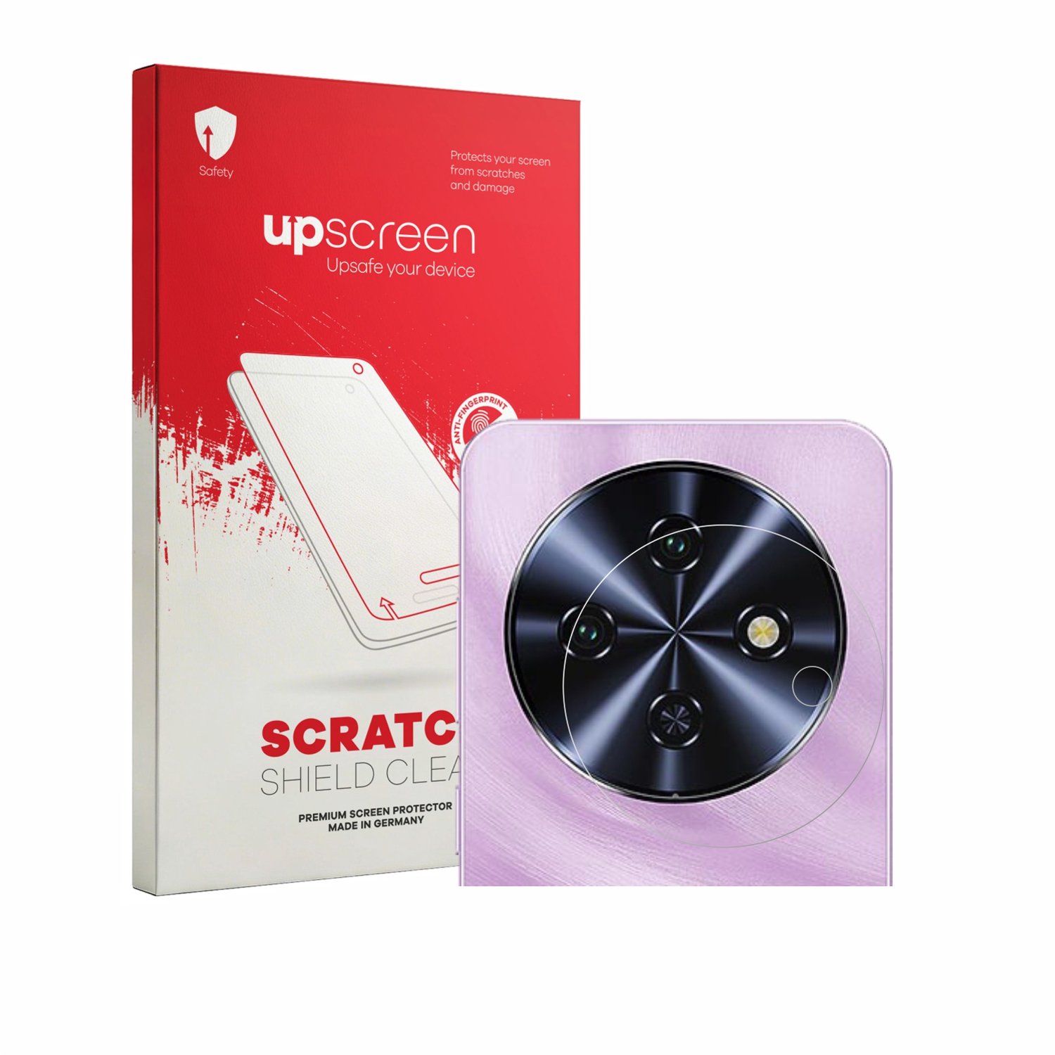 upscreen - Screenprotector voor Oukitel C5 6.52" (ALLEEN Camera Lens) - Folie Beschermfolie transparant