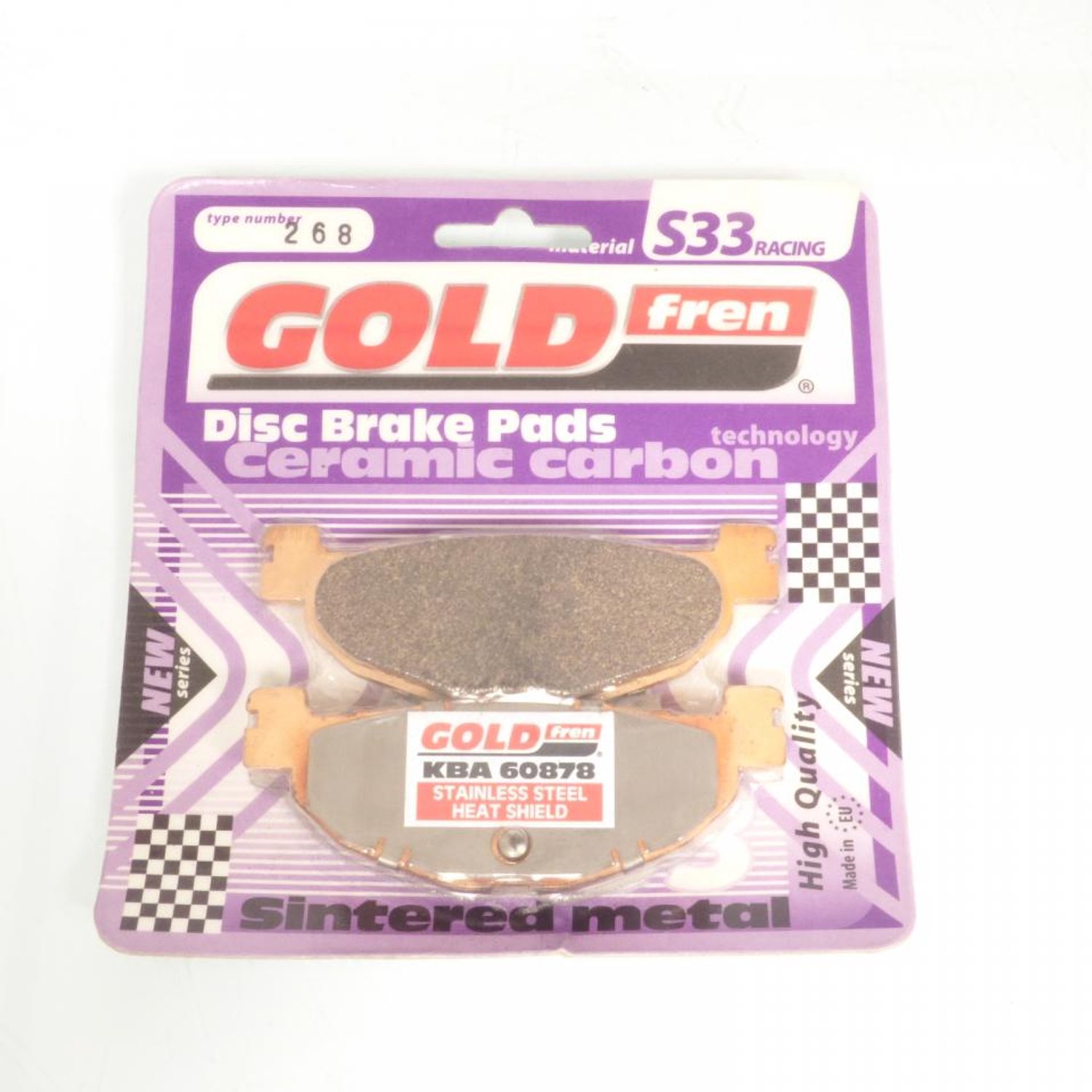Plaquette de frein Gold Fren pour Scooter Yamaha 400 YP Majesty ABS 2007 à 2013 ARD Neuf