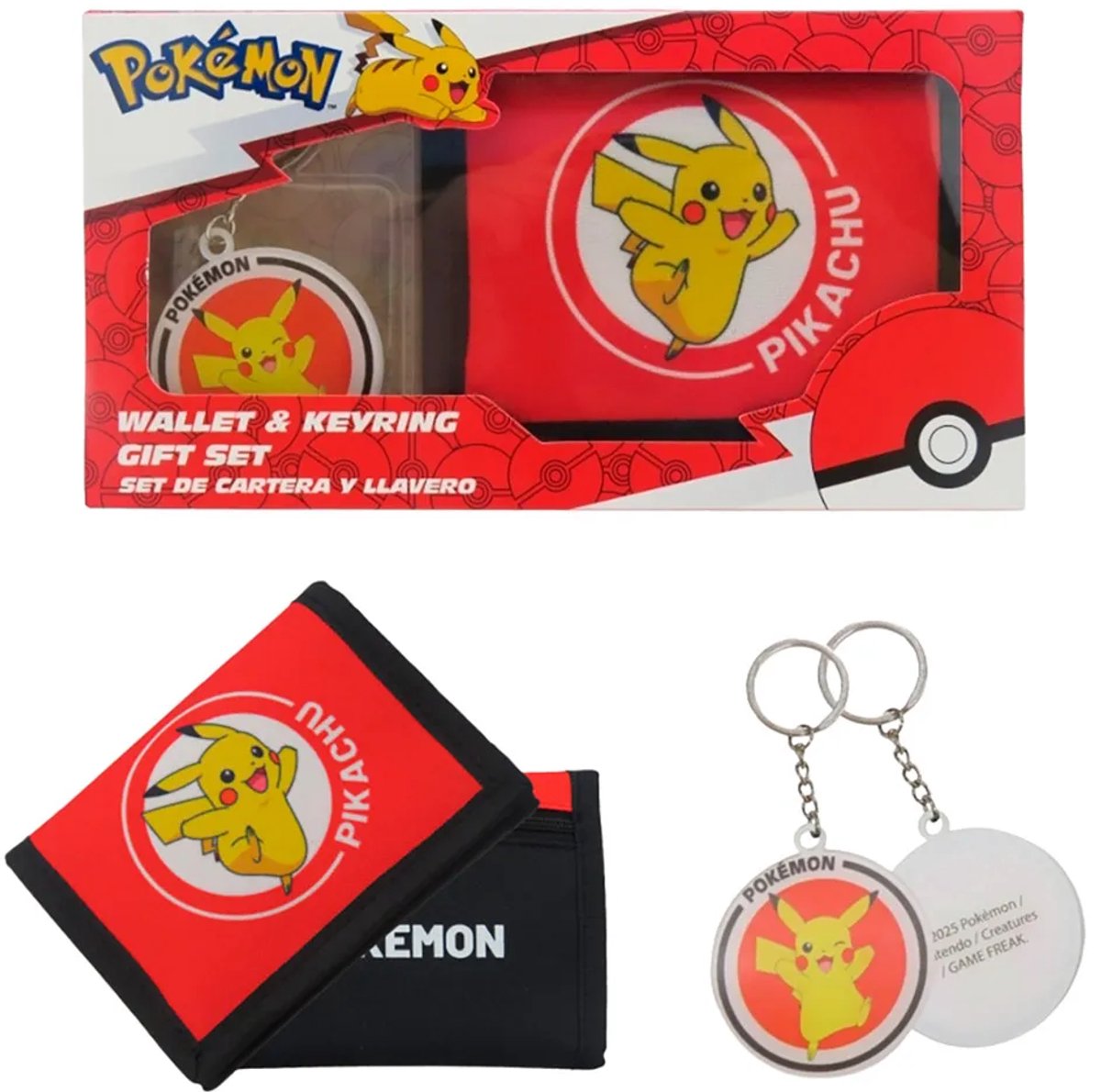 Cyp Pokémon-pikachu Portemonnee Rood Kinderen