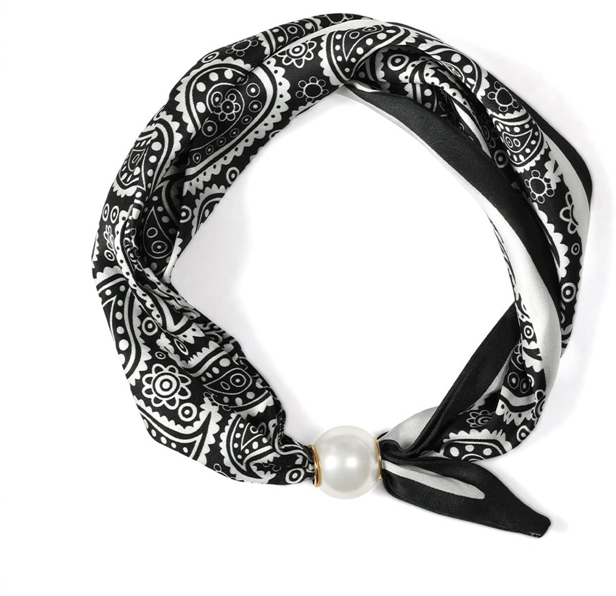 Zomersjaals met paisley-patroon, casual, polyester, dagelijkse accessoires
