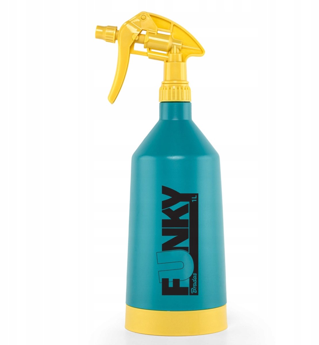 FUNKY Handspuit 1L Geel/Blauw - Ideale Plantenspuit voor Binnen en Buiten
