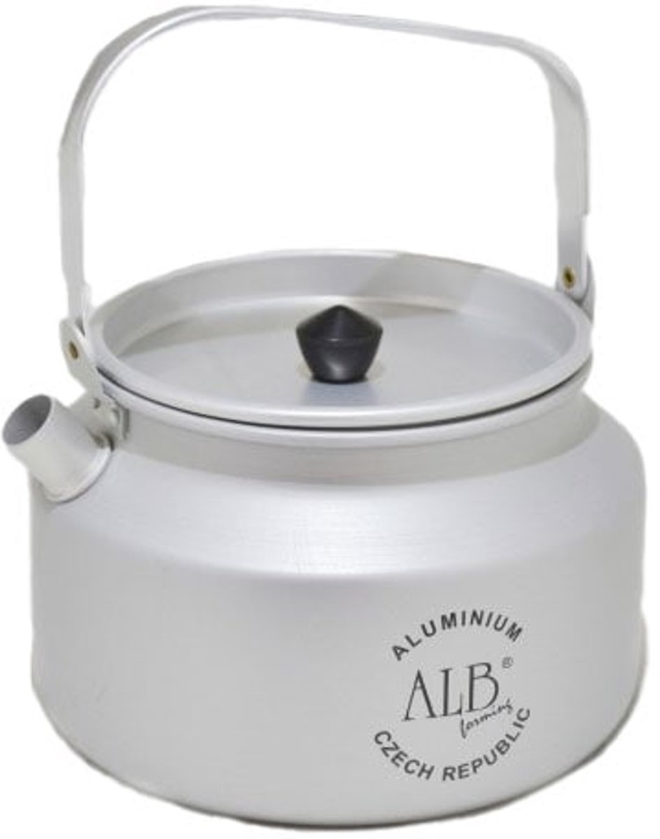 Merkloos Aluminium Camping Waterkoker 1L - Lichtgewicht & Duurzaam