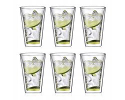 Bodum Canteen Dubbelwandige Glazen Set 0,4L - 6 Stuks
