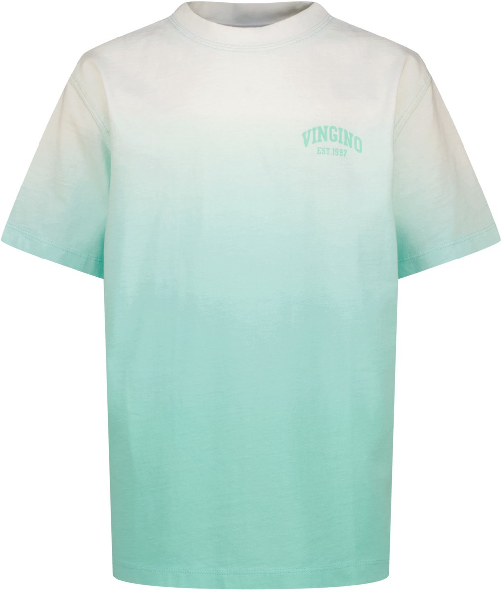 Vingino Icon-dye-SS Jongens T-shirt - Fresh mint