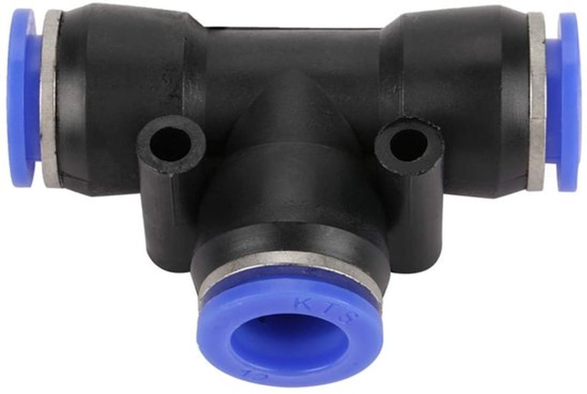 - Pneumatische Koppeling - Luchtslang - Driewegskoppeling - Pneumatische Snelkoppeling Set - Luchtslang Connector - Diverse Maten - Gesch