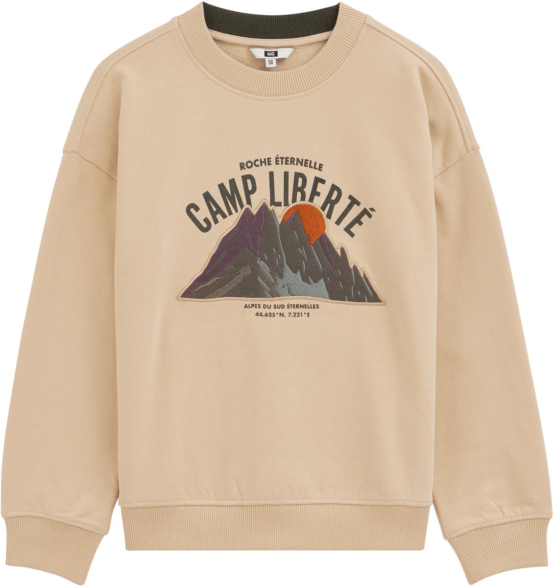 WE Fashion Jongens sweater met embroidery